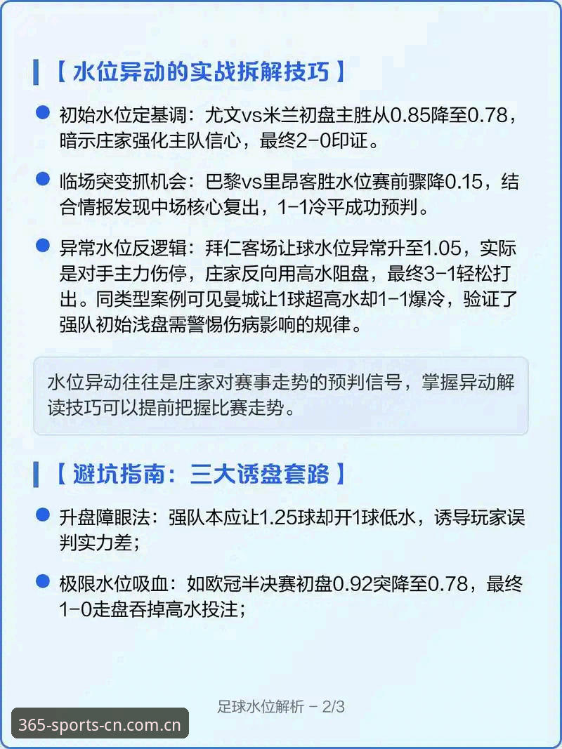 best365平台电竞水位实时数据安装教程：老用户教你三招看懂盘口变化
